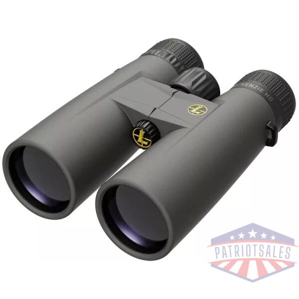 Leupold BX-1 McKenzie Binocular with Harness - 12x50mm Shadow Gray