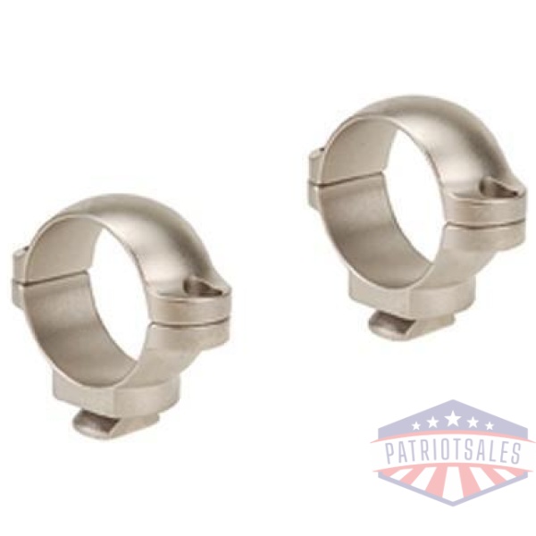 Leupold 2-Piece Dual Dovetail Rings - 1" Low Silver
