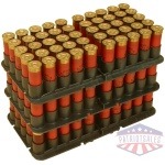 MTM 16 ga Shotshell Tray 50 Rounds Black