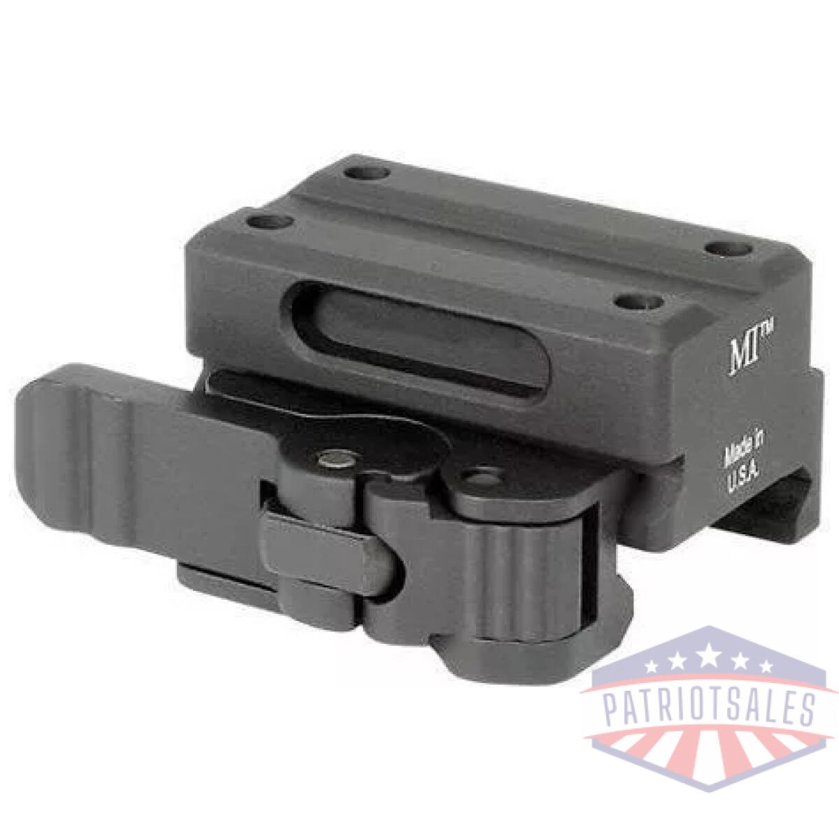 Midwest industries qd mount fits trijicon mro lower 1/3 co-witness black - image 1