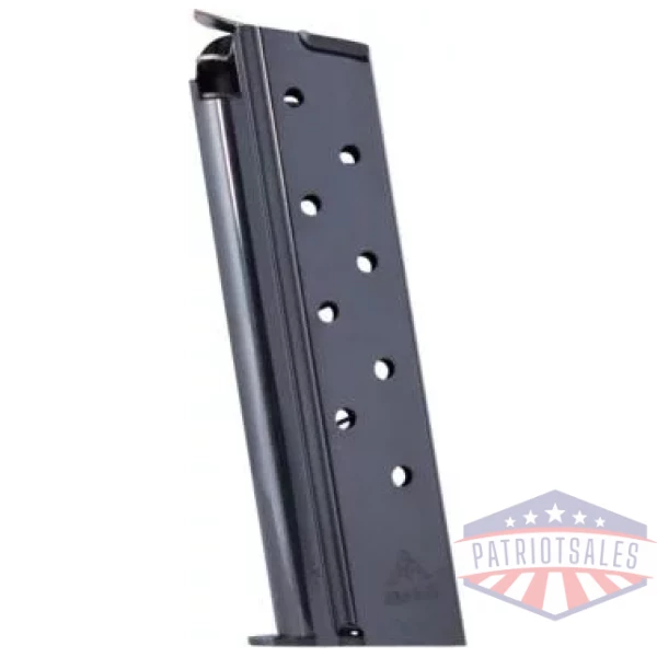 MEC-GAR 1911 Handgun Magazine 10mm HT Blued Steel 8/rd