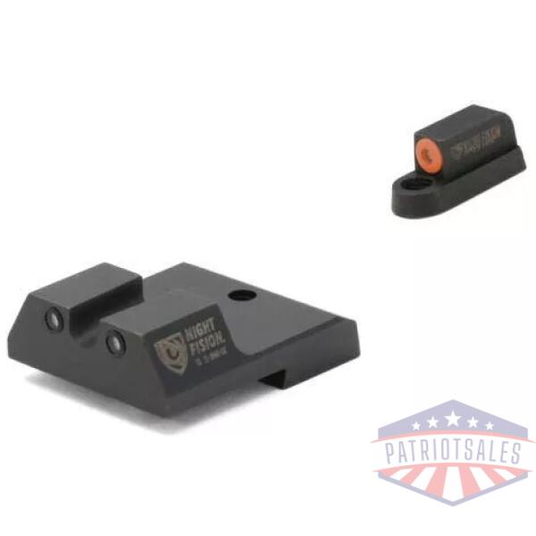 Perfect Dot NS Set w/Orange Front + U Blk Rear for CZ-USA P-07 & P-09