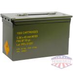 5.56x45 RangeMaster FMJBT 55gr Metal Can 1000 Rounds