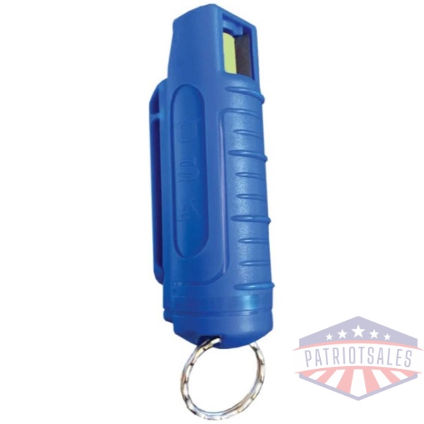 PSP 1/2 oz. Blue Heat Pepper Spray w/BLUE hard case & key ring