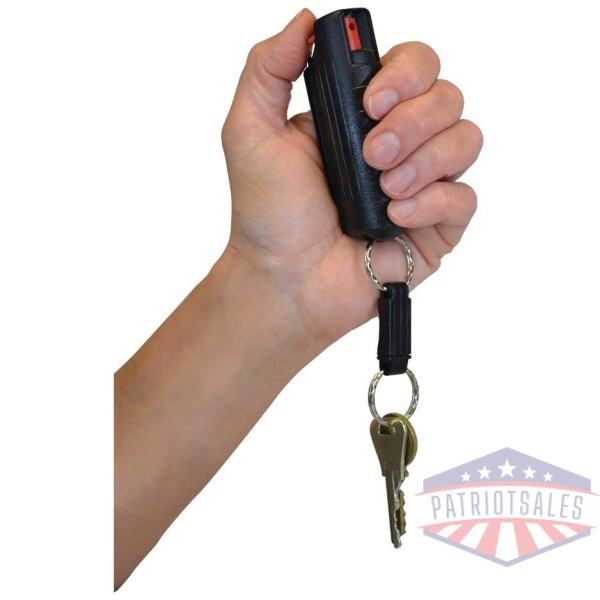 Personal Security 12 oz Pepper Spray w Black hard case