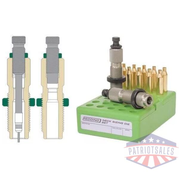 Redding Series A Full Length Die Set for Bottleneck Cases .22 Hornet