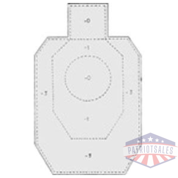 Speedwell Official IDPA Targets Paper Target  100/Pack