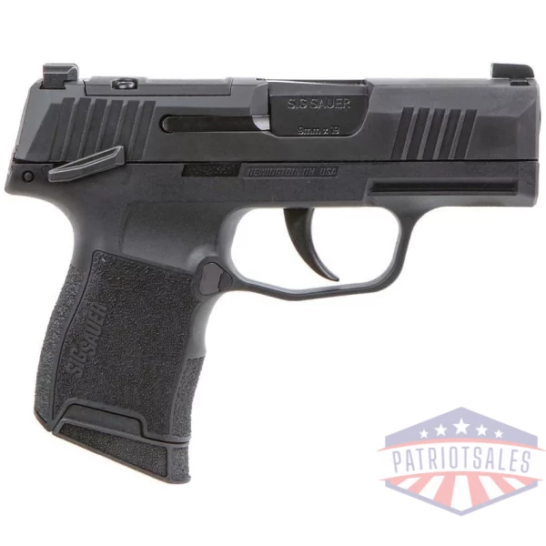 Sig Sauer P365 Optic Ready Handgun 9mm Luger 10rd Magazines(2) 3.1" Barrel X-RAY 3 Sights Manual Safety