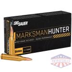 Sig Sauer Marksman Hunter GameKing Rifle Ammunition .270 Win 85gr HPBT 2950 fps 20/ct
