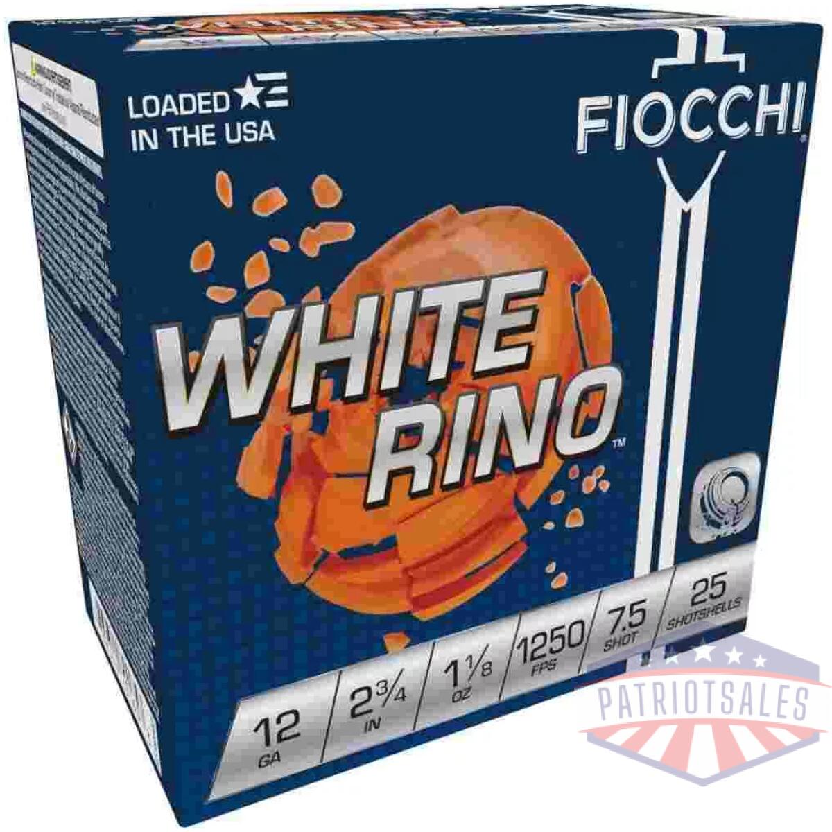 Https3a2f2fmedia. Chattanoogashooting. Com2fimages2fproduct2fxn12wrno752fxn12wrno75-1. Webp - fiocchi exacta white rino shotshells 12ga 2-3/4" 1-1/8oz 1250 fps #7. 5 25/ct - https3a2f2fmedia. Chattanoogashooting. Com2fimages2fproduct2fxn12wrno752fxn12wrno75 1