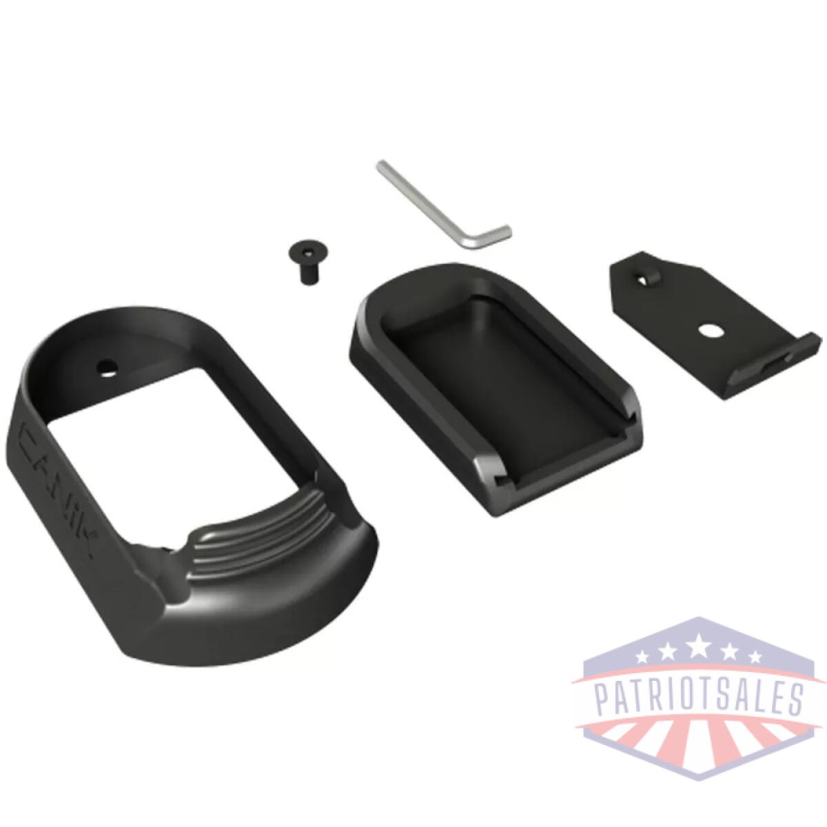 Canik competition aluminum mag-well with medium finger tp9 elite/combat - image 1