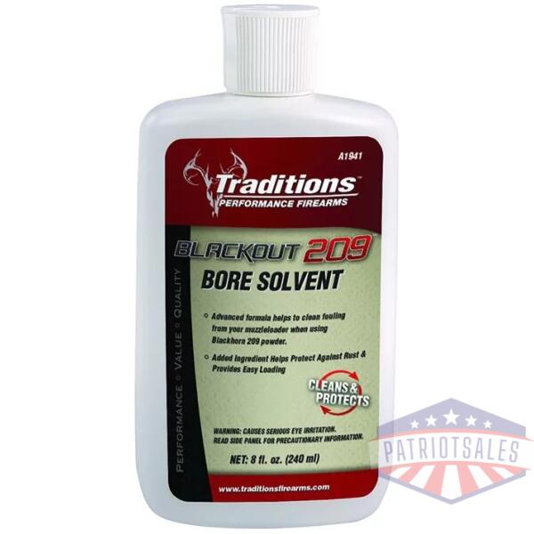 Traditions BlackOut 209 Bore Solvent 8 fl oz