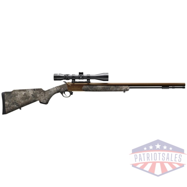 Traditions NitroFire VAPR Scope Package .50 Cal Muzzleloader 26" Barrel Camo and Bronze