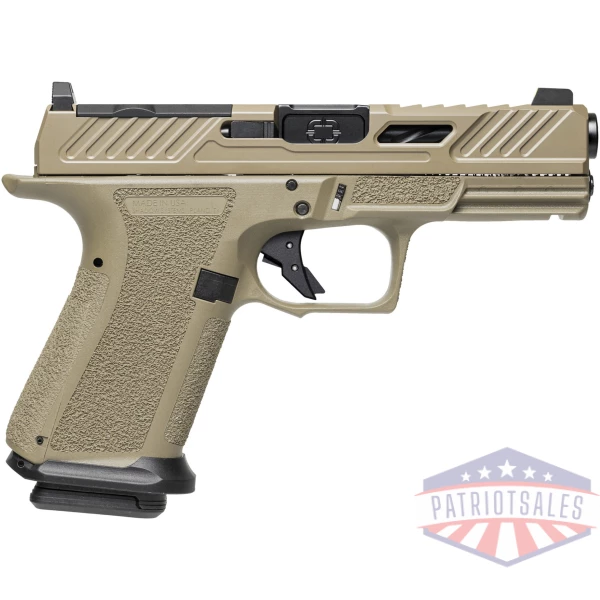 SHADOW SYSTEMS MR920 ELITE 9MM FDE/BK OR 15+1