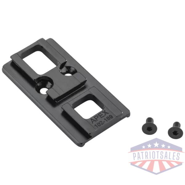 APEX OPTIC MOUNT FOR GLOCK MOS - PISTOLS AIMPOINT ACRO/STEINER