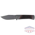 old timer knife manual folder - 3.75" luxewood liner lock