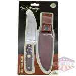 uncle henry knife next gen - staglon 4.6" bld w/lthr shth