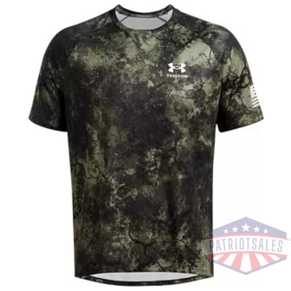 Men's UA Tech Freedom Camo Short Sleeve
