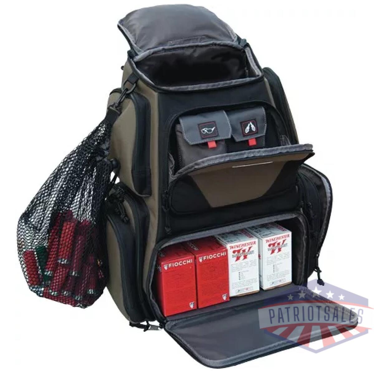 Gps sporting clays back pack - olive green - image 1