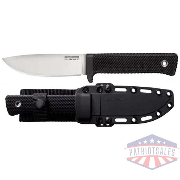 COLD STEEL MASTER HUNTER 4.75" - FIXED PLAIN EDGE W/KYDEX SHTH