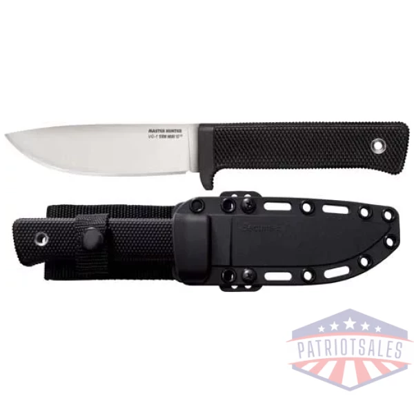 COLD STEEL MASTER HUNTER 4.75" - FIXED PLAIN EDGE W/KYDEX SHTH