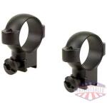 BURRIS RINGS 3/8" DOVETAIL 1" - HIGH STEEL MATTE