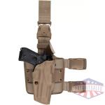 Model 6385 ALS OMV Tactical Holster w/ Quick Release Leg Strap for Sig Sauer P320C