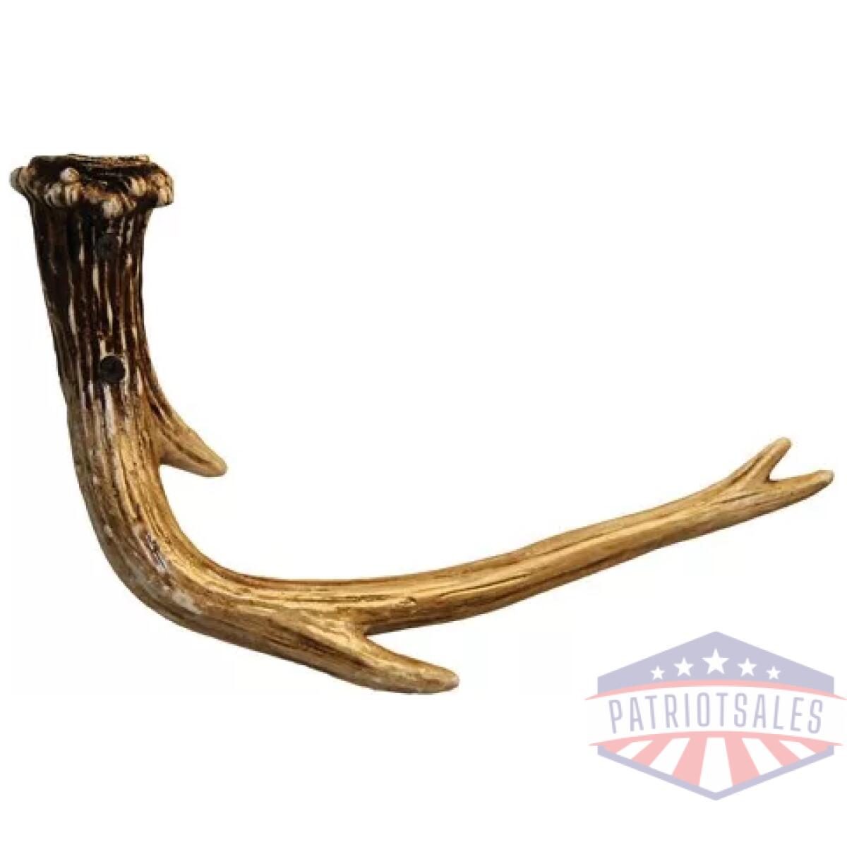 643. Webp - rivers edge antler hand towel - rack hand painted resin - 643