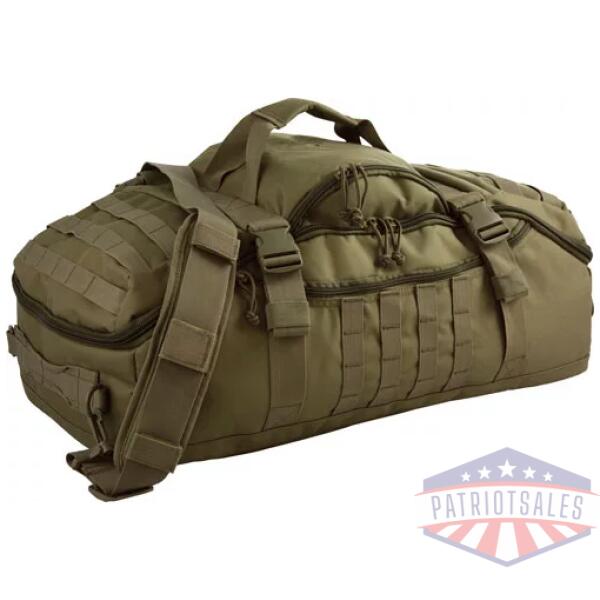 RED ROCK TRAVELER DUFFLE BAG - BACKPACK OR LUGGAGE OLIVE DRAB