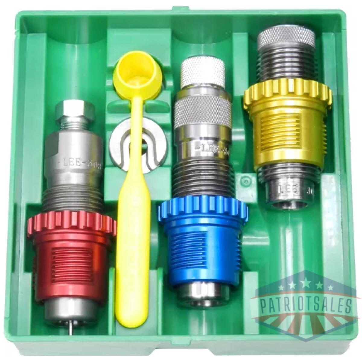Lee pacesetter 3-die set & - breech lock bushings 308 win - image 1