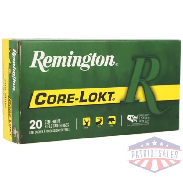 REMINGTON 308 WIN 150GR - CORE-LOKT PSP 20RD 10BX/CS