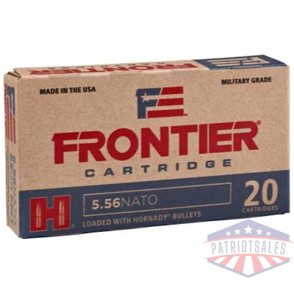 FRONTIER 5.56X45 75GR BTHP - MATCH 20RD 25BX/CS