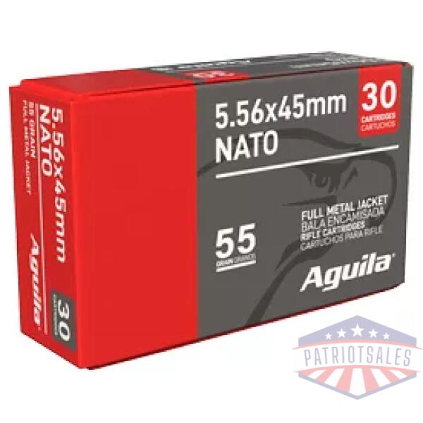 AGUILA 556NATO 55GR FMJ 30/2250