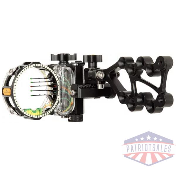 TROPHY RIDGE BOW SIGHT REACT - PRO 5-PIN .019 RH BLACK