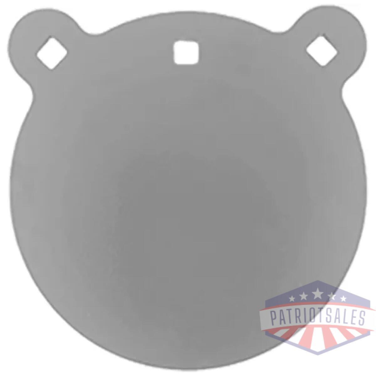 B940. Webp - bash target ar500 gong target - round 8"-1/2" thick - b940