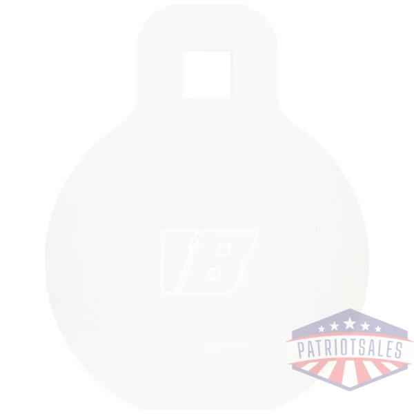 BASH TARGET AR500 GONG TARGET - ROUND 4"-3/8" THICK