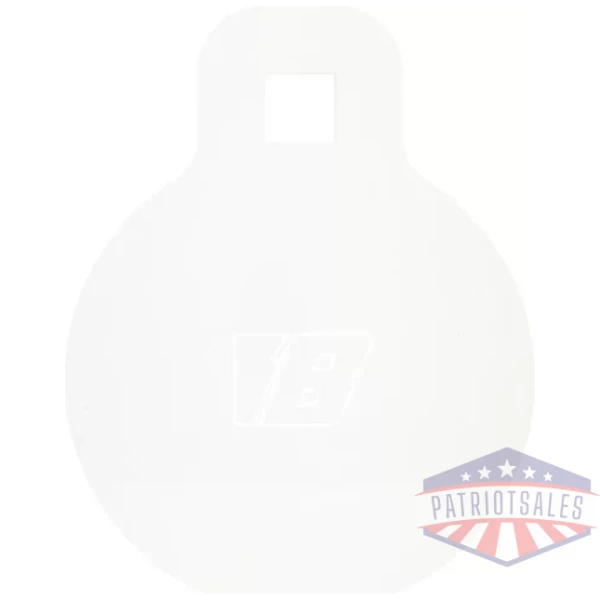 BASH TARGET AR500 GONG TARGET - ROUND 4"-3/8" THICK