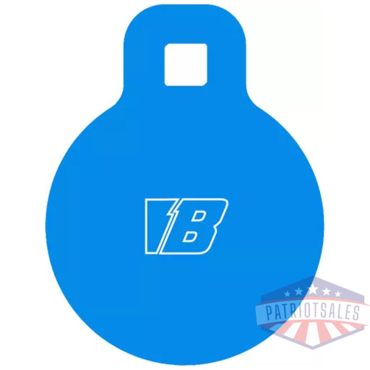 B967. Webp - bash target ar500 gong target - round 4"-1/2" thick - b967