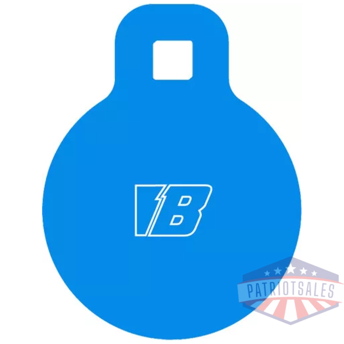 B967. Webp - bash target ar500 gong target - round 4"-1/2" thick - b967