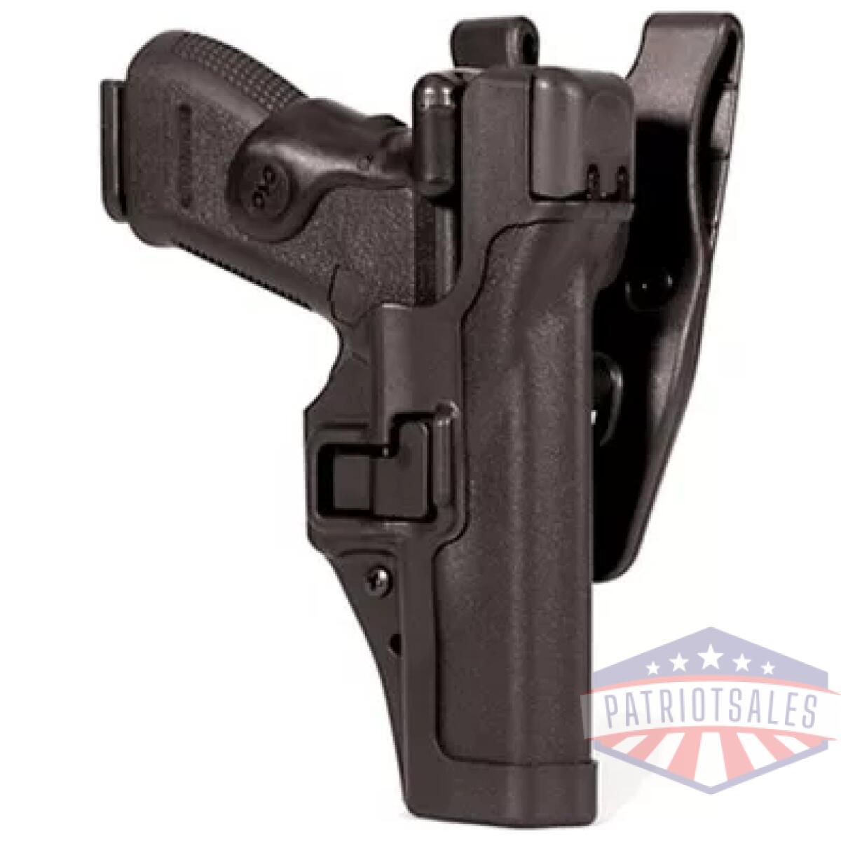 Bh-44h100bk-l. Webp - level 3 serpa duty holster - bh 44h100bk l