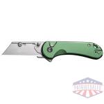 CIVIVI UTILITY KNIFE ELEMENTUM - 2.26" GREEN W/3 EXTRA BLADES