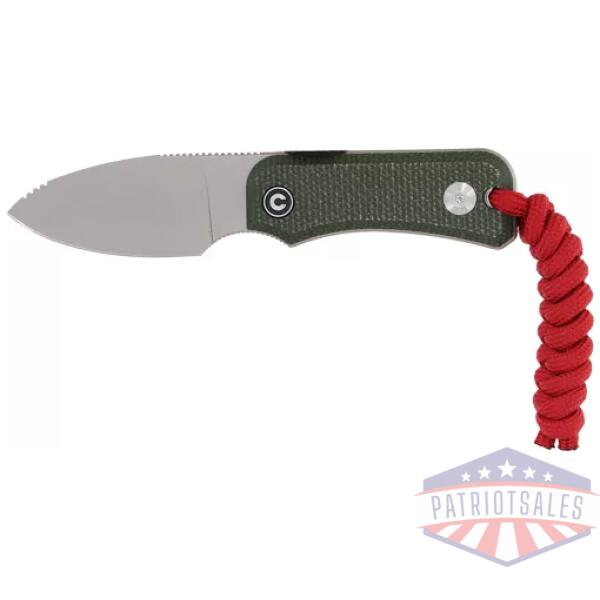 CIVIVI KNIFE BABY BANTER 2.39" - GREEN CANVAS MICARTA/STONEWASH