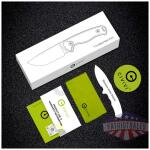 civivi knife timberbark 3.2" - fixed guibourtia wood/satin