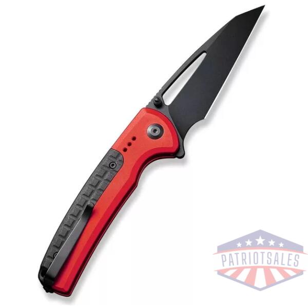 CIVIVI Sentinel Strike Flipper & Thumb Stud & Button Lock Knife Aluminum & FRN Handle (3.7"" K110 Blade) C22025B-1