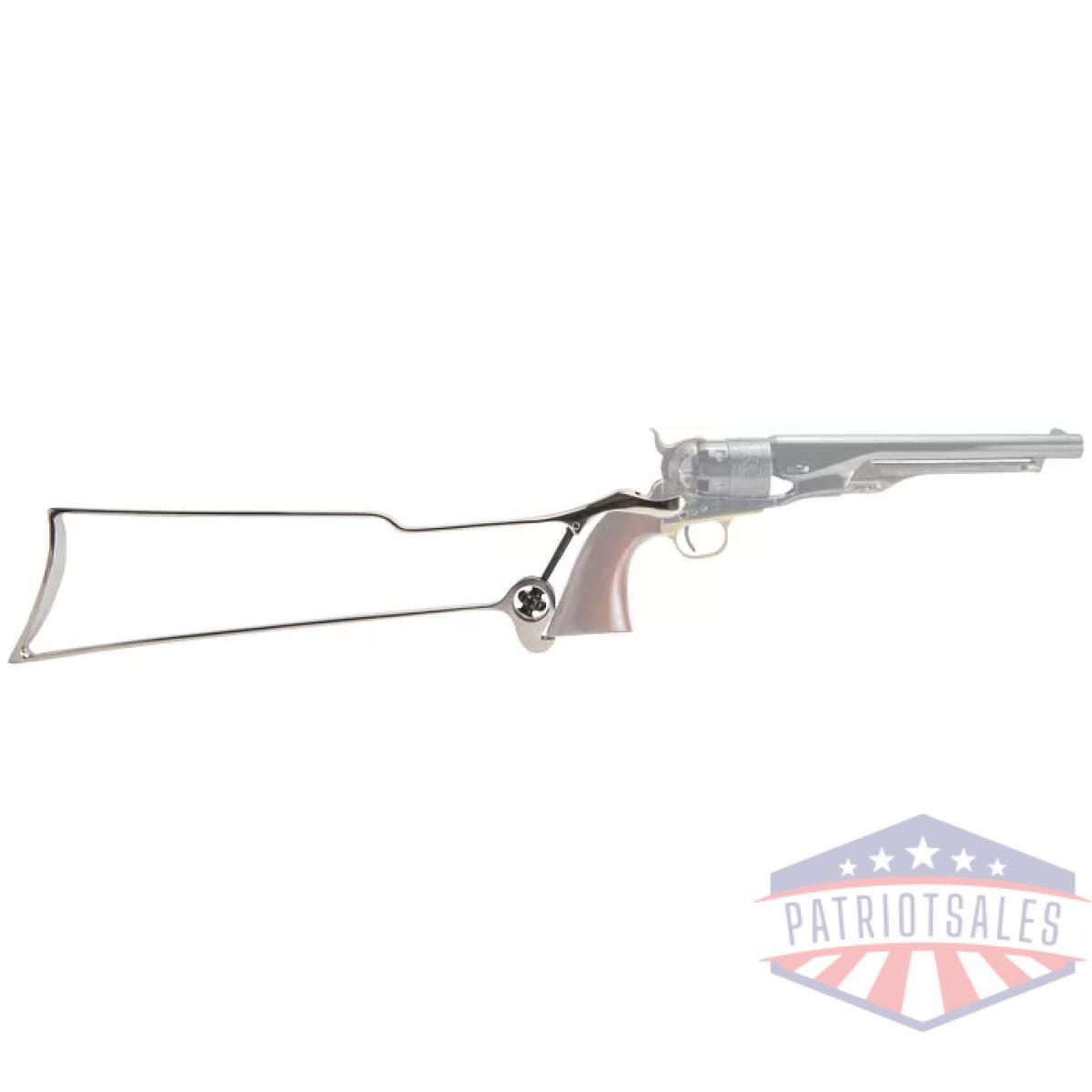 Cimarron revolver shoulder - stock 1860/1851/1861 steel - image 1
