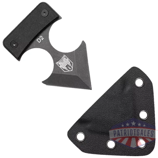 COBRATEC DEFENDER D2 STEEL 3" - TOTAL LENGTH W/ KYDEX SHEATH