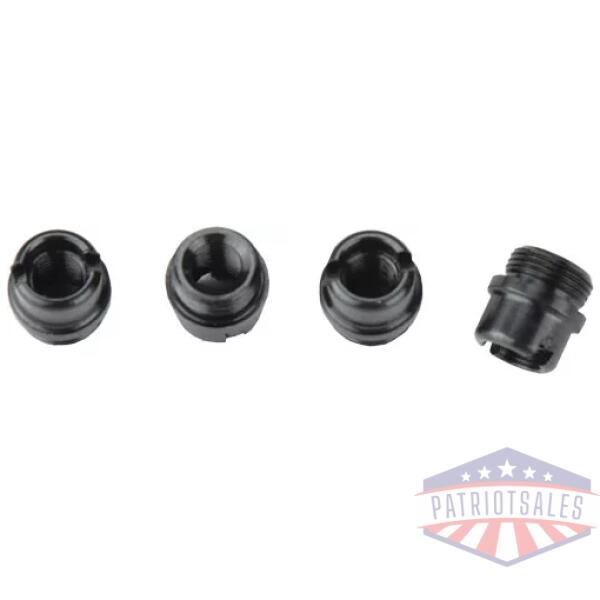 ED BROWN GRIP SCREW BUSHINGS - BLUED 4-PACK FOR 1911