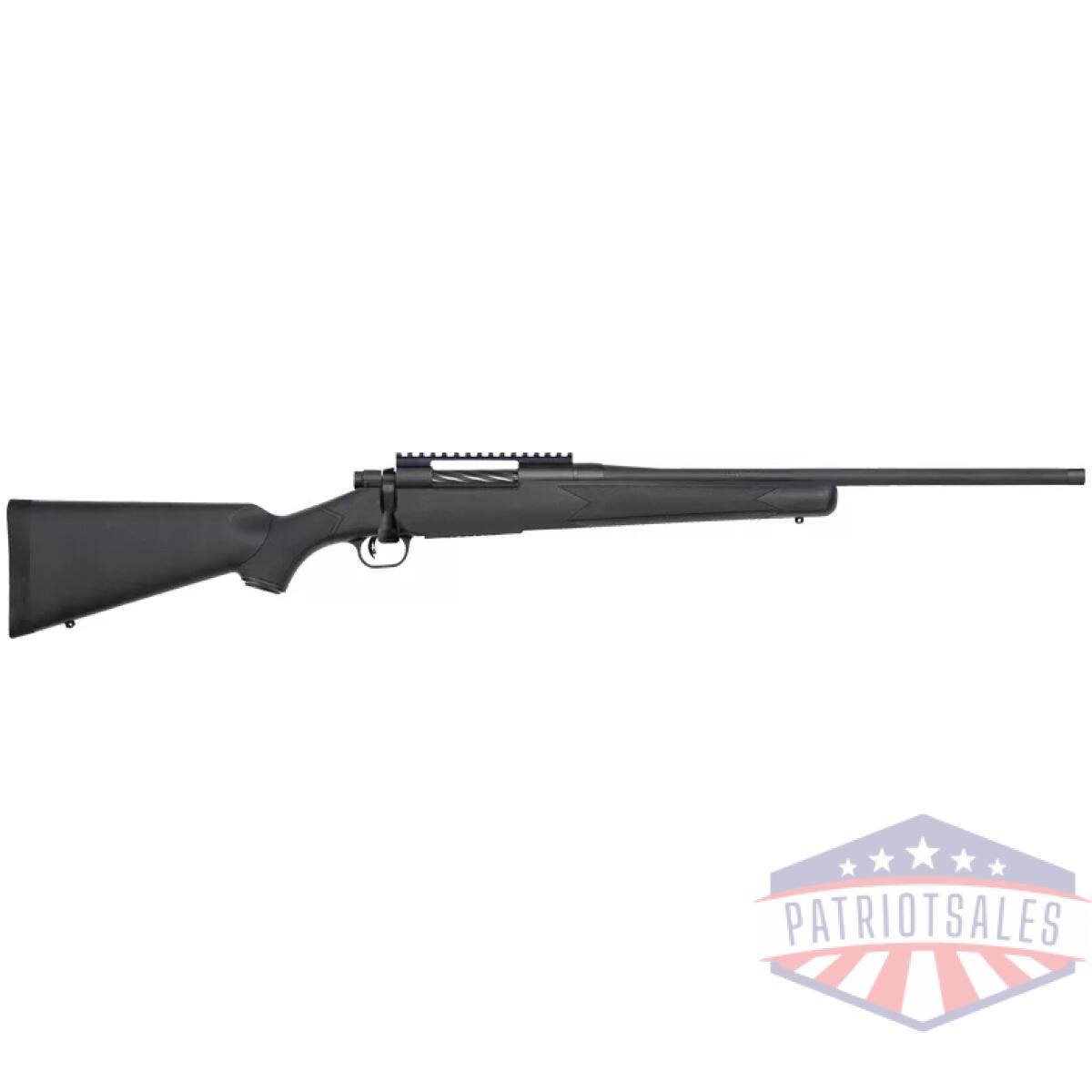 G28235. Webp - mossberg patriot compact 7mm - prc 20" threaded bbl blk/syn - g28235