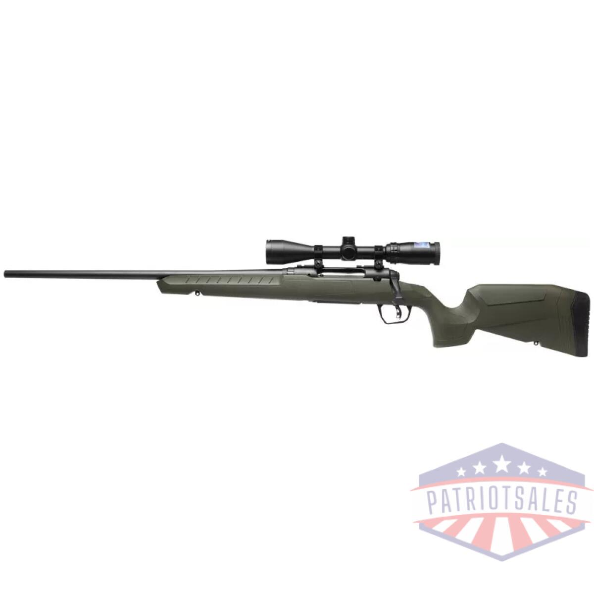 G32186. Webp - savage axis 2 xp 7mm-08" 22" - lh w/3-9x40 matte/green - g32186