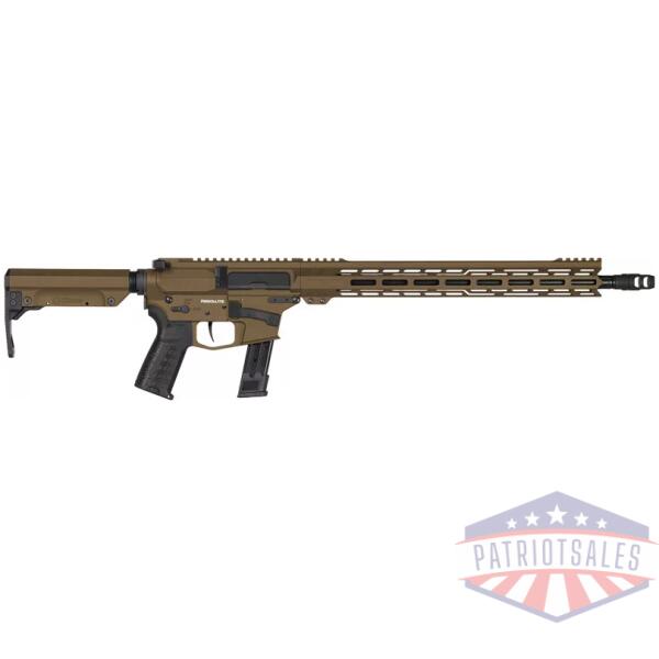 CMMG RIFLE RESOLUTE MKG 45ACP - 16.1" ARMOR BRONZE